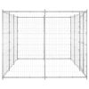 Outdoor Dog Kennel Galvanized Steel 78.1 ftÂ¬â‰¤